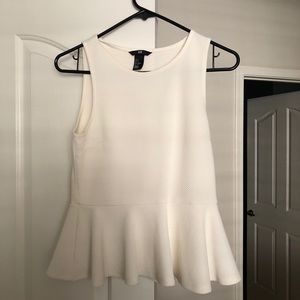 White tank blouse